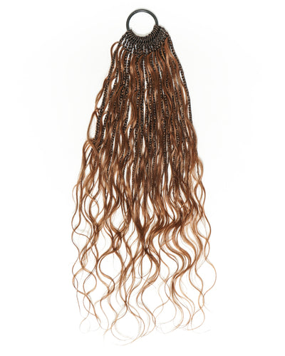 JALIZA Michelle - Tresses Boho au Crochet Bora Bora | Cheveux Humains Miracle Body Wave