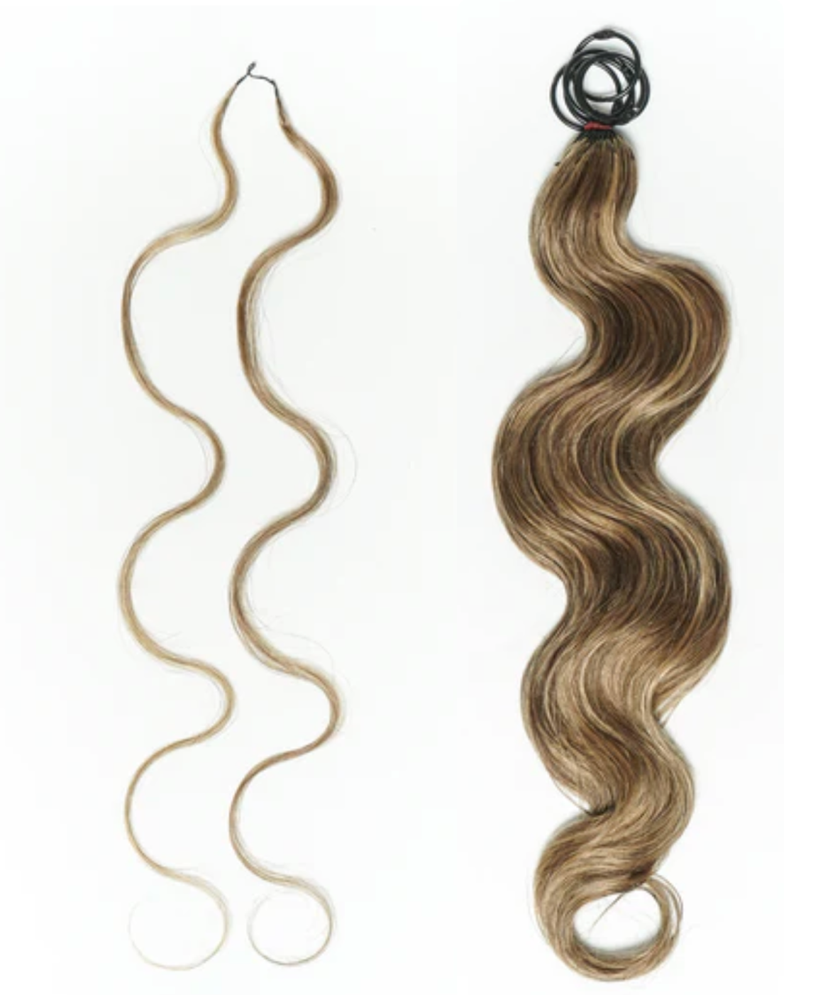 Solution de tressage autonome d'une heure : Nœuds miracle/Tresses Boho au crochet + Lot de tissages en cheveux naturels ondulés