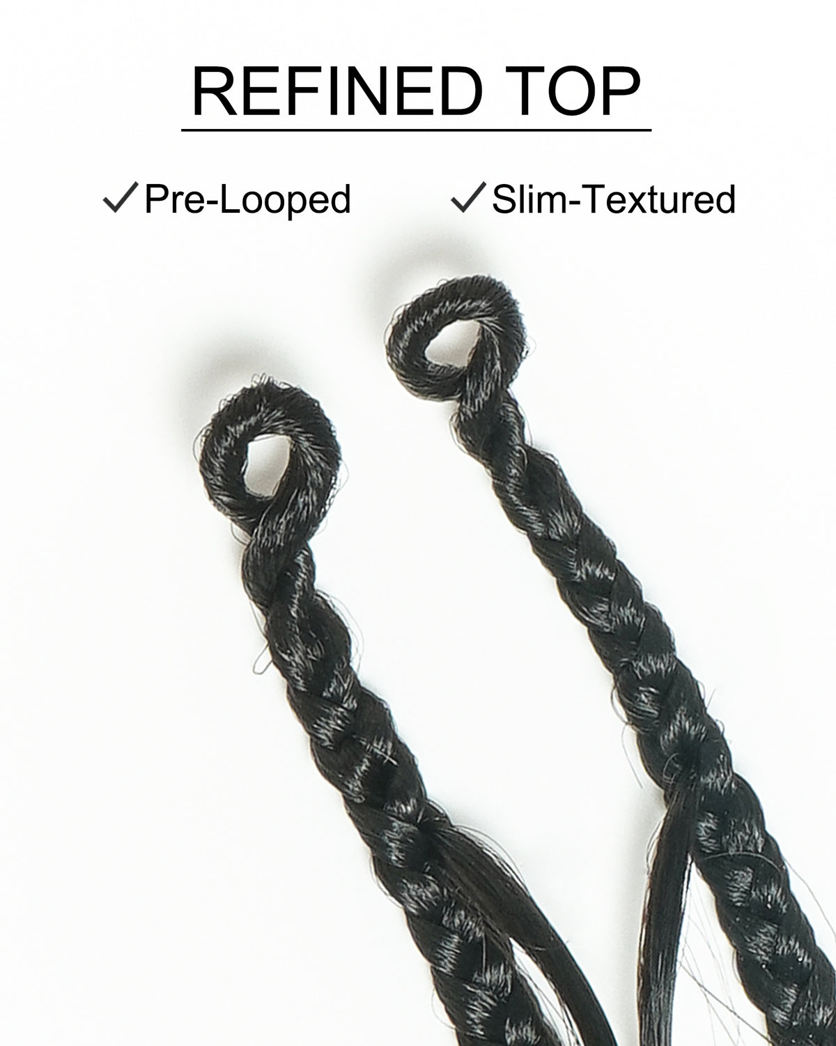 Petit paquet de 20 mèches de tresses crochetées Boho - Boucles Boho en cheveux humains de 30-75 cm à ondulations profondes (20 $ de réduction en tant qu'article additionnel)
