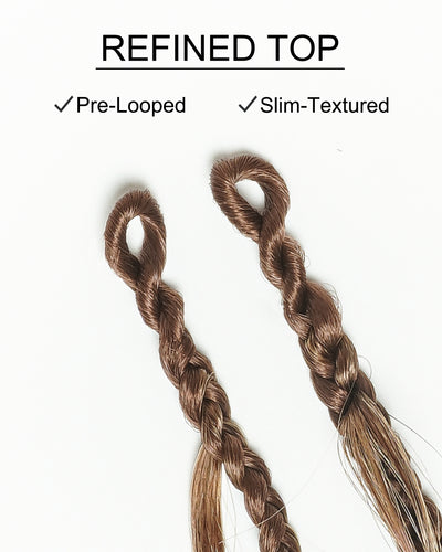 JALIZA Michelle - Tresses Boho au Crochet Bora Bora | Cheveux Humains Miracle Body Wave