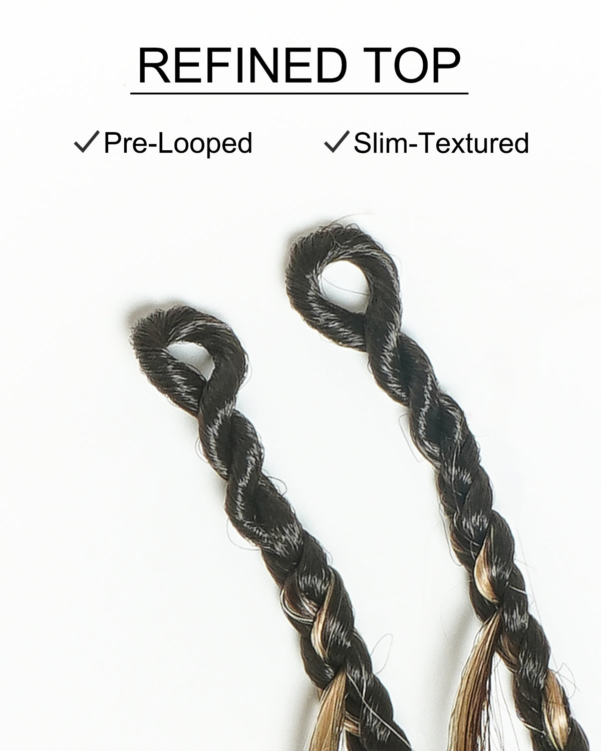 JALIZA Michelle - Tresses Boho au Crochet Bora Bora | Cheveux Humains Miracle Body Wave