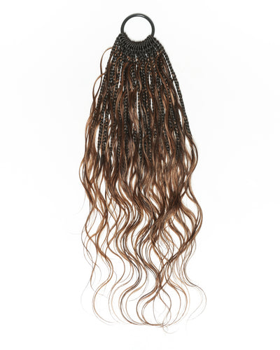 JALIZA Michelle - Tresses Boho au Crochet Bora Bora | Cheveux Humains Miracle Body Wave