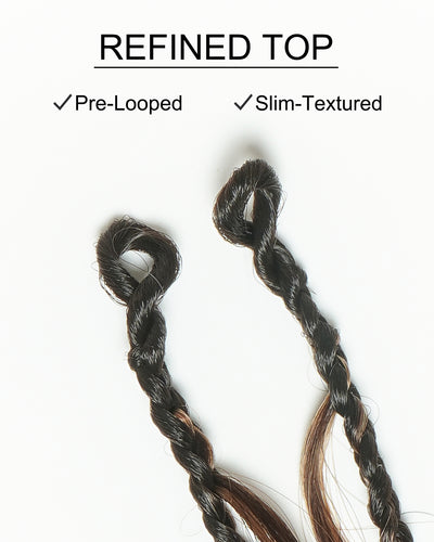JALIZA Michelle - Tresses Boho au Crochet Bora Bora | Cheveux Humains Miracle Body Wave