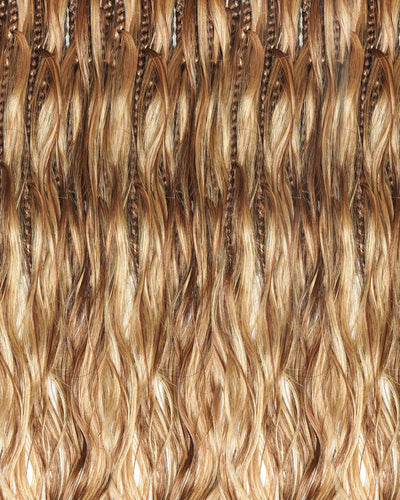 JALIZA Michelle - Tresses Boho au Crochet Bora Bora | Cheveux Humains Miracle Body Wave