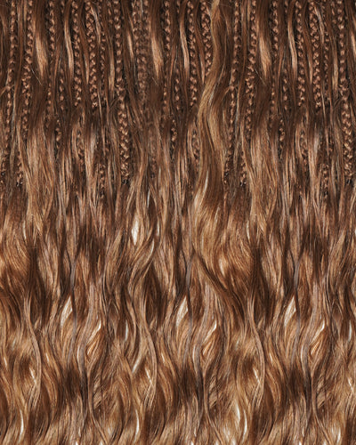 JALIZA Michelle - Tresses Boho au Crochet Bora Bora | Cheveux Humains Miracle Body Wave