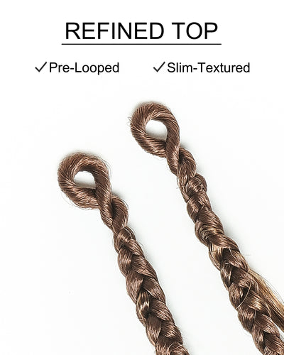 JALIZA Michelle - Tresses Boho au Crochet Bora Bora | Cheveux Humains Miracle Body Wave