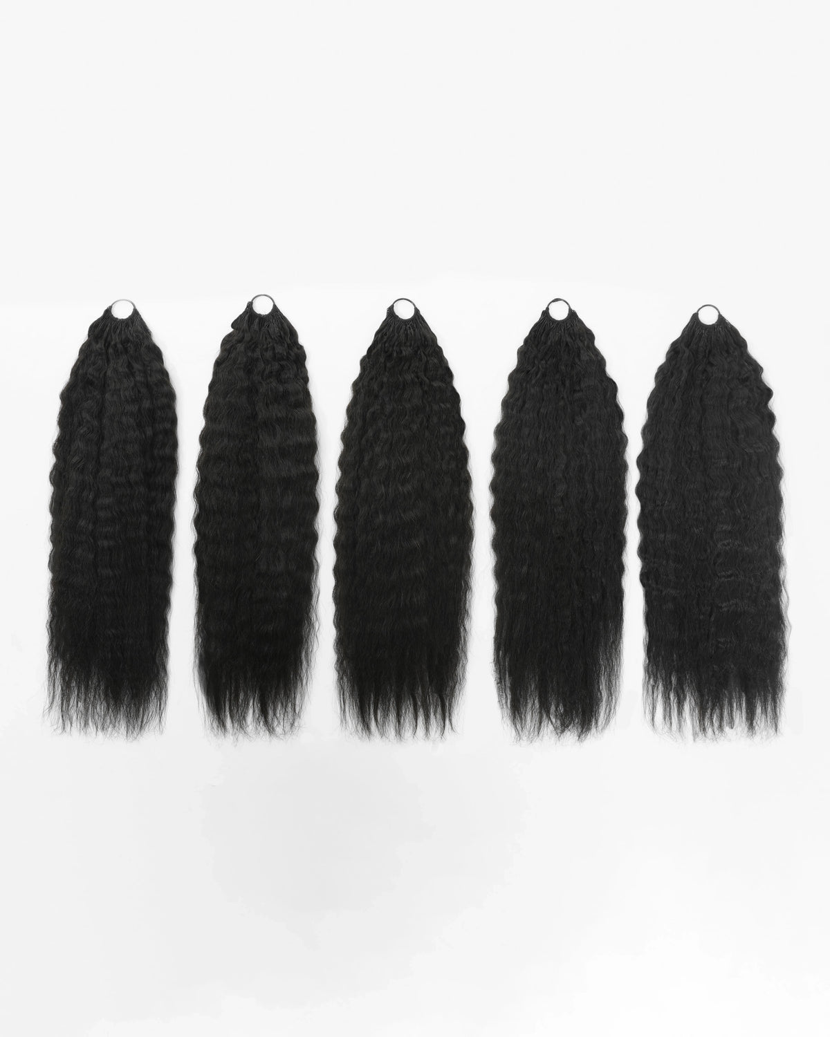 PrimeFlow™ Human Hair Pixie Curly Crochet Hair For Miracle Knots Boho Braids