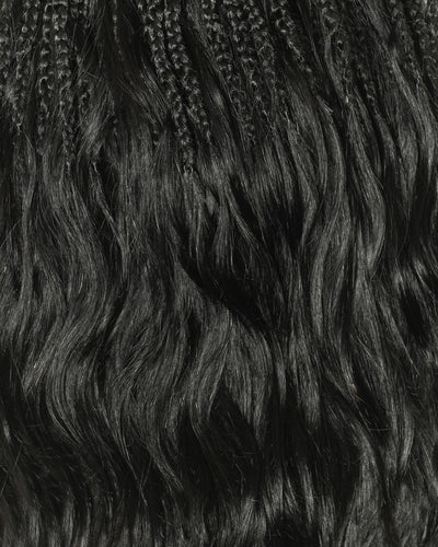 Tresses au crochet Michelle - 12" Cheveux naturels Body Wave prébouclés (120 mèches)