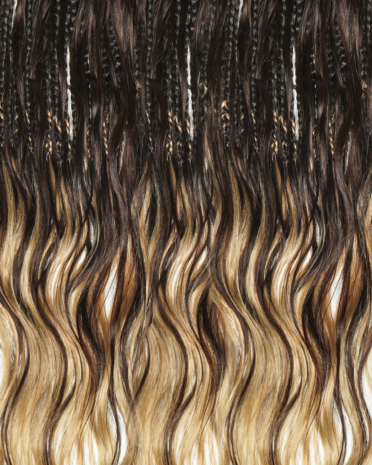 Petit Paquet de 20 Tresses au Crochet Bohèmes - 30-60 cm Cheveux Humains Ondulés Bohèmes en Vrac (20 $ de Réduction en Tant qu'Option Supplémentaire)
