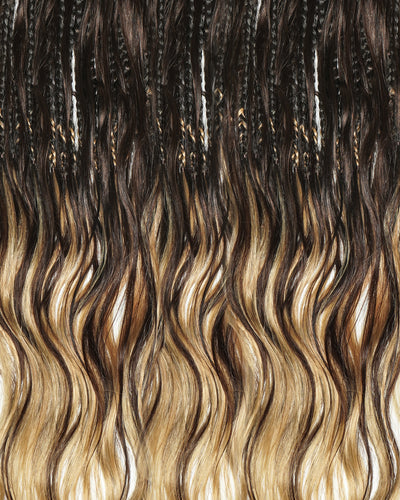 JALIZA Michelle - Tresses Boho au Crochet Bora Bora | Cheveux Humains Miracle Body Wave