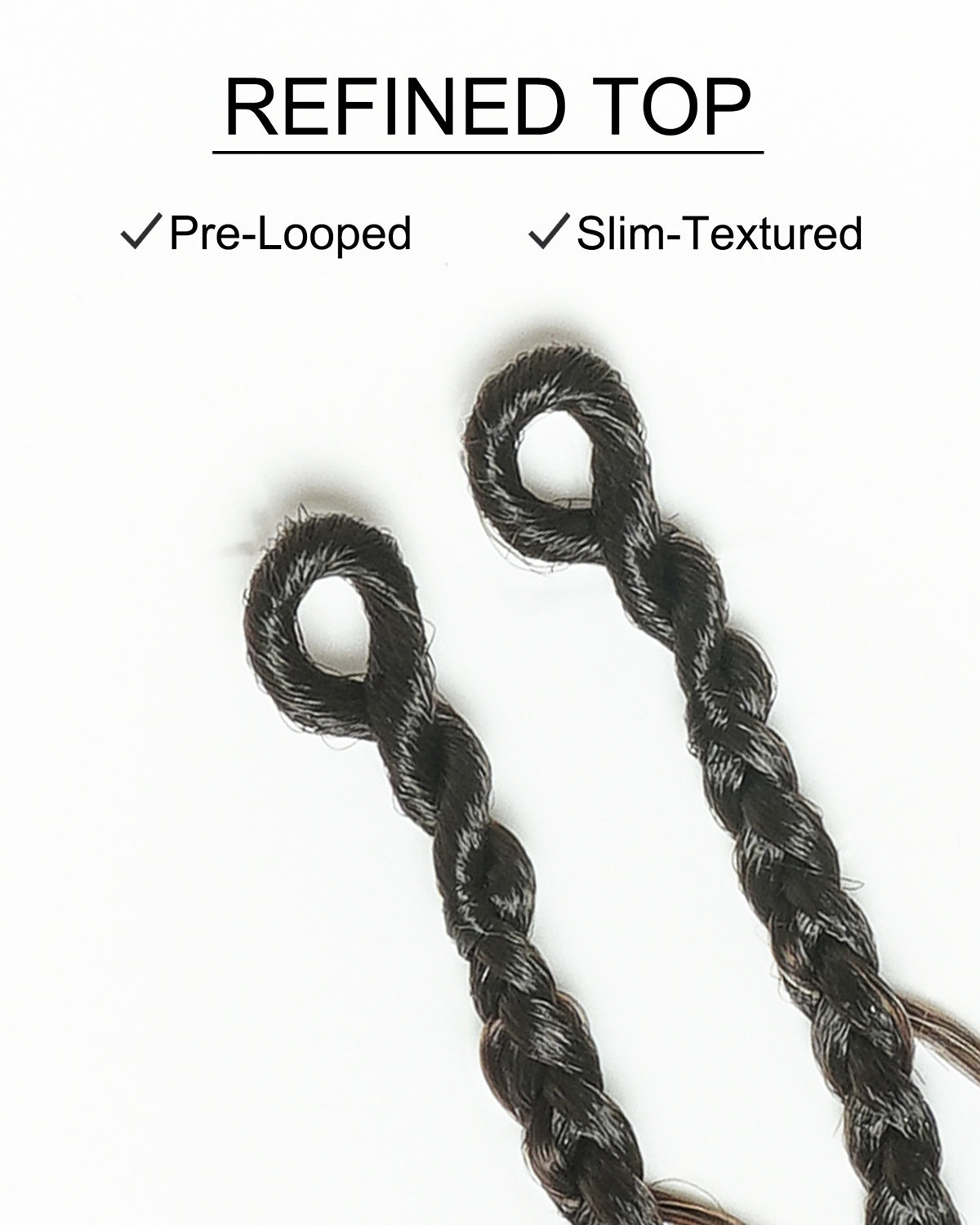 JALIZA Michelle - Tresses Boho au Crochet Bora Bora | Cheveux Humains Miracle Body Wave