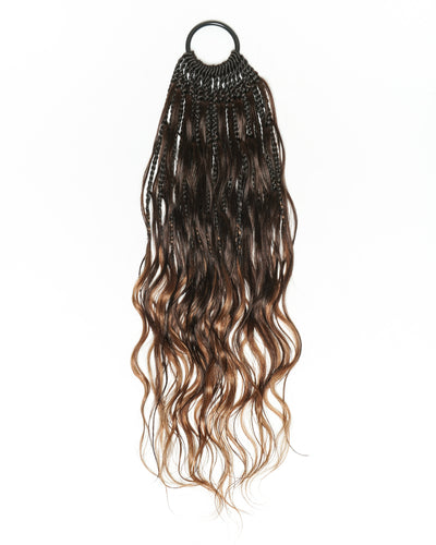 JALIZA Michelle - Tresses Boho au Crochet Bora Bora | Cheveux Humains Miracle Body Wave