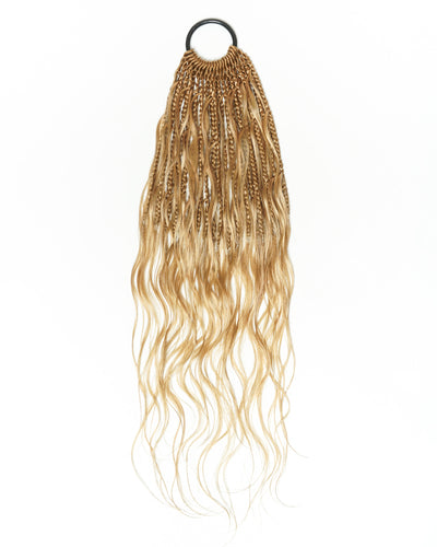 JALIZA Michelle - Tresses Boho au Crochet Bora Bora | Cheveux Humains Miracle Body Wave