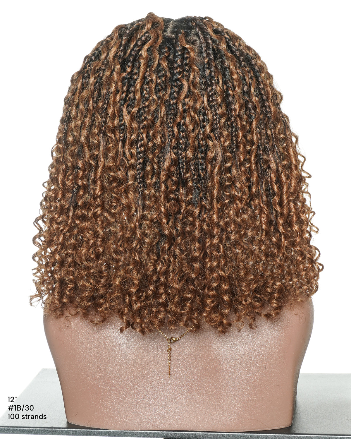 Perruque Lulu Bob 12" pré-décolorée, sans colle, en dentelle suisse HD, sans nœuds, style bohème, avec cheveux humains bouclés et ondulés