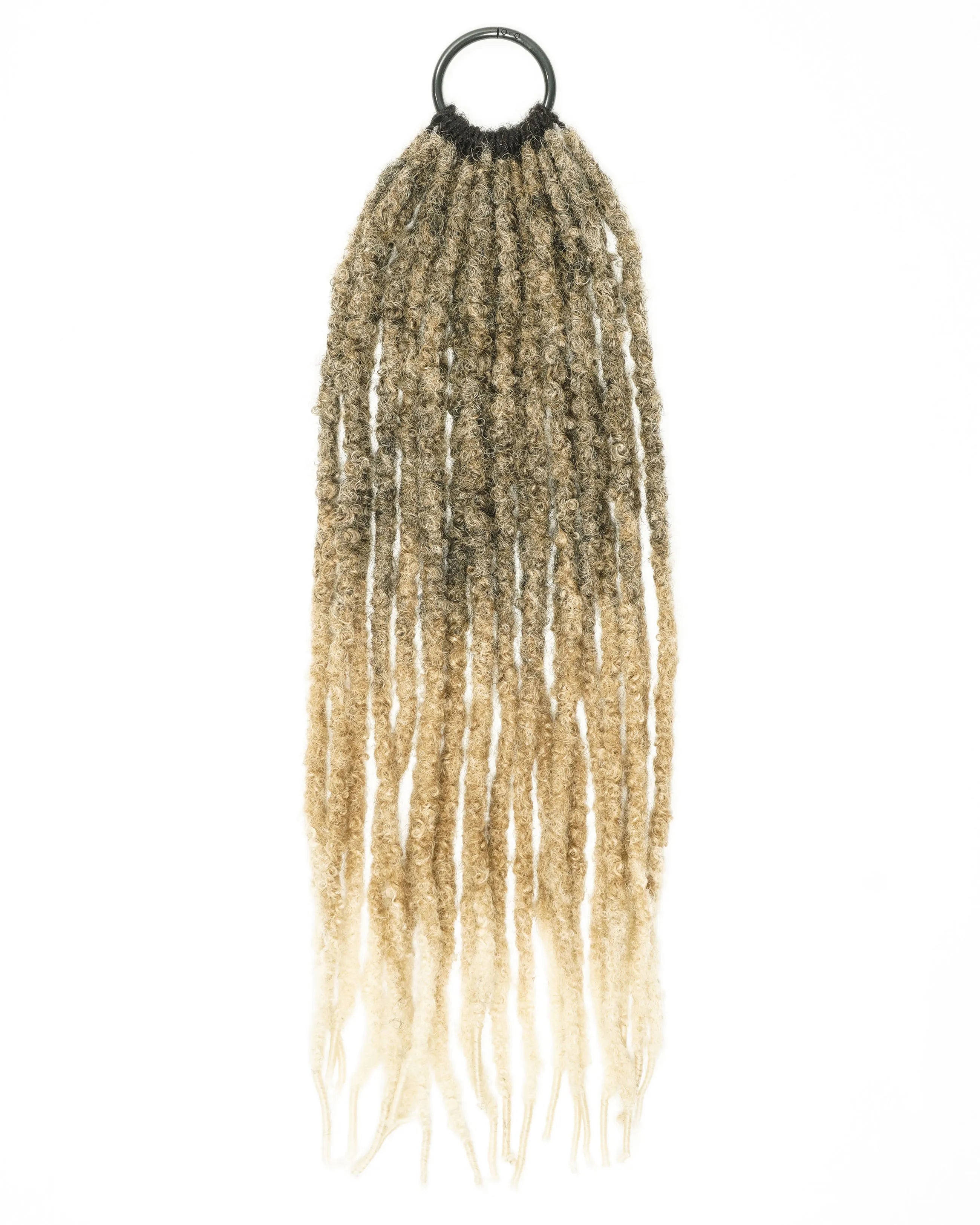18" Crochet Faux Loc With Human Hair Top 80 Strands