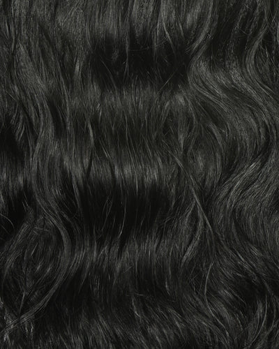 Tresses de style bohème au crochet Ghost Loop™ de 18 pouces avec boucles de cheveux humains