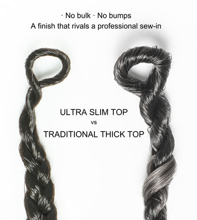 18" Ghost Loop™ Crochet Boho Braids With Water Wave Human Hair Curls
