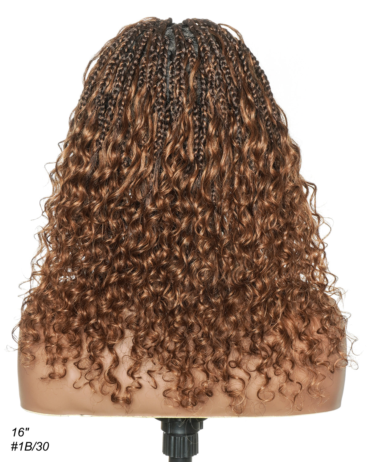 Coco - Perruque tressée en cheveux humains sans colle, pré-coupée HD, dentelle élastique complète, raie libre, prête à l'emploi (dentelle non nouée à la main)