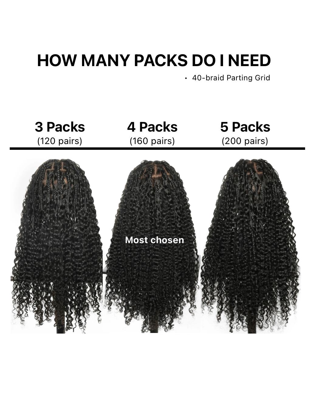 PrimeFlow™ 100% Human Hair Water Wave Crochet Hair For Miracle Knots Boho Braids