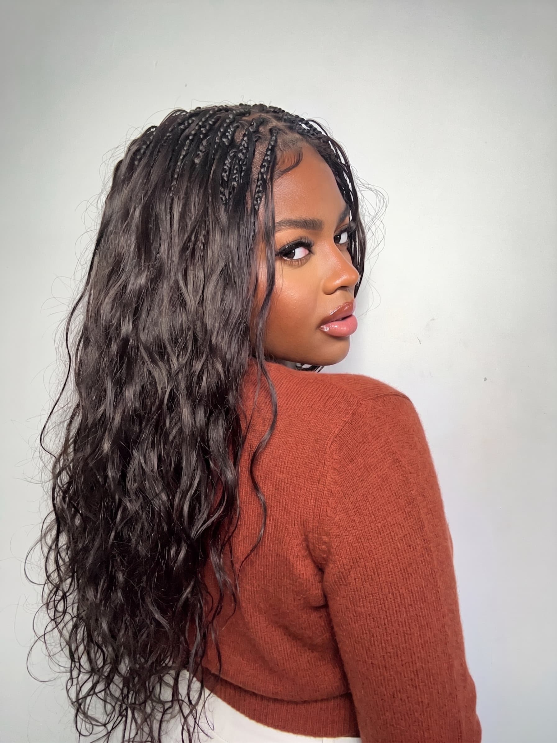 loose body bora bora braids wig