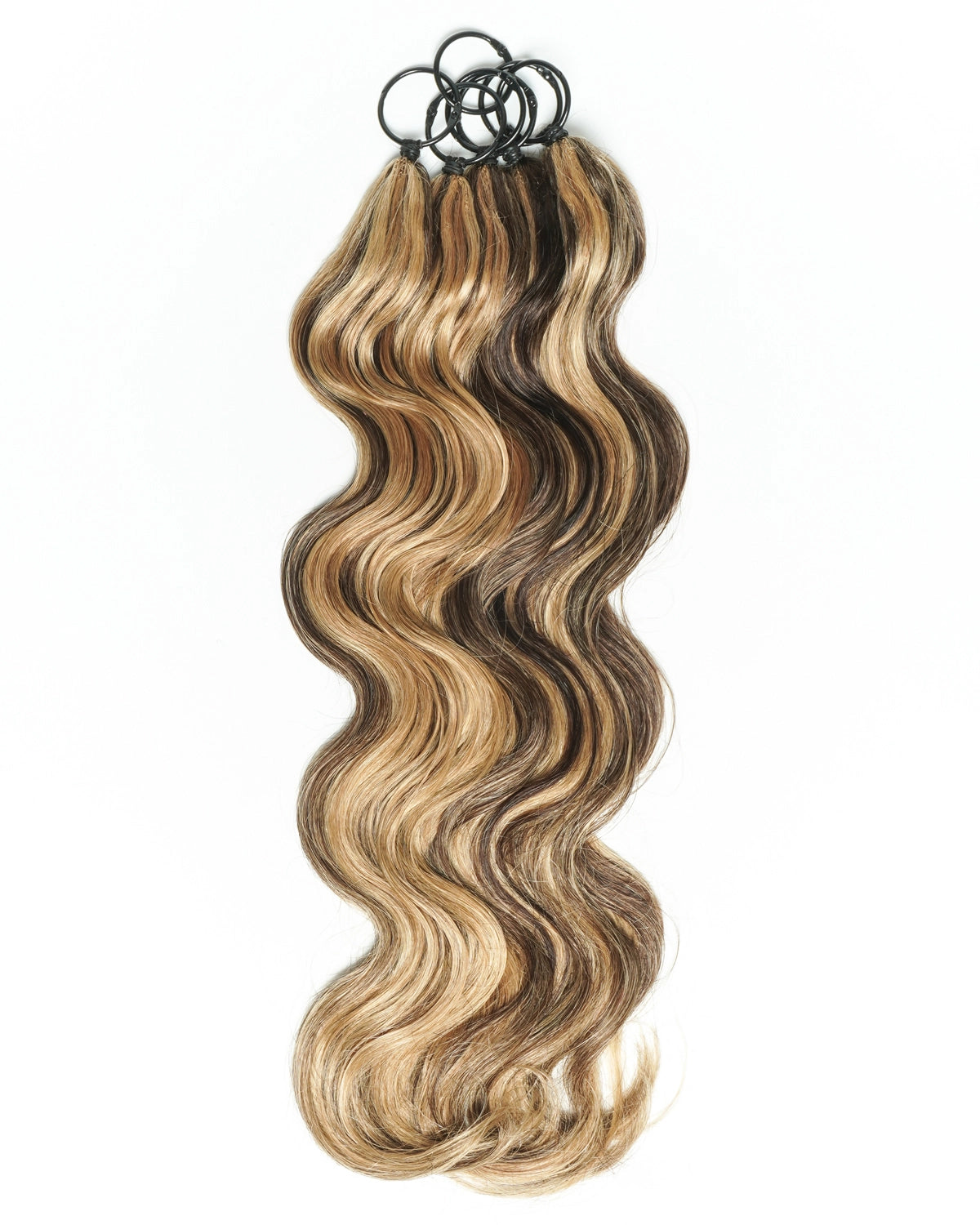 Extensions de cheveux tressés à la main 100 % cheveux humains 18" style plume pour tresses Miracle Knots