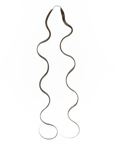 Extensions de cheveux tressés à la main 100 % cheveux humains 18" style plume pour tresses Miracle Knots