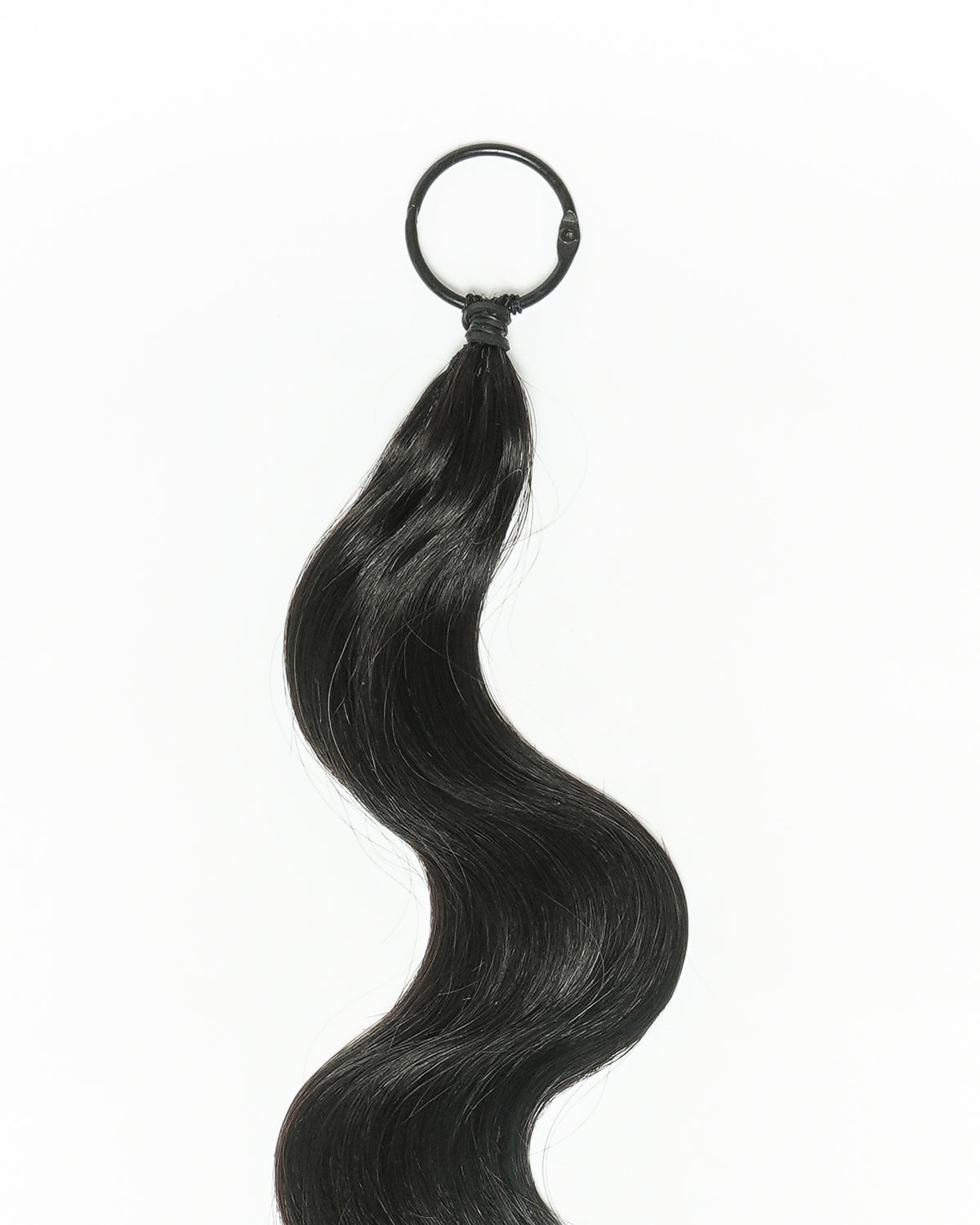 Extensions de cheveux tressés à la main 100 % cheveux humains 18" style plume pour tresses Miracle Knots