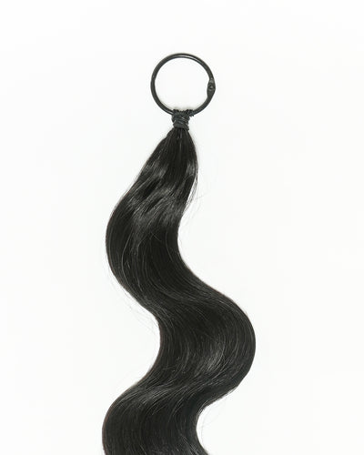 Extensions de cheveux tressés à la main 100 % cheveux humains 18" style plume pour tresses Miracle Knots