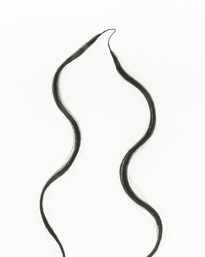 Extensions de cheveux tressés à la main 100 % cheveux humains 18" style plume pour tresses Miracle Knots