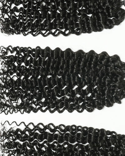 Extensions de cheveux tressés à la main 100 % cheveux humains 18" style plume pour tresses Miracle Knots
