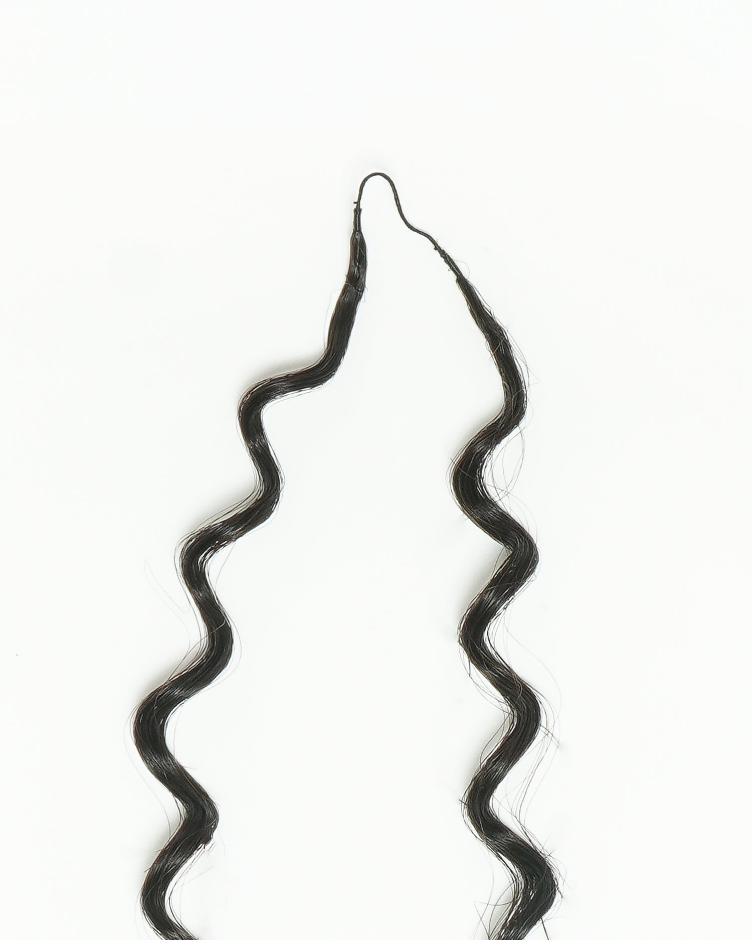 Extensions de cheveux tressés à la main 100 % cheveux humains 18" style plume pour tresses Miracle Knots