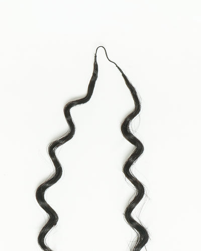 Extensions de cheveux tressés à la main 100 % cheveux humains 18" style plume pour tresses Miracle Knots