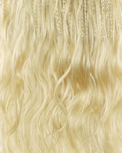Tresses de style bohème au crochet Ghost Loop™ de 18 pouces avec boucles de cheveux humains