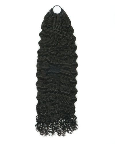 PrimeFlow™ 100% Human Hair Water Wave Crochet Hair For Miracle Knots Boho Braids